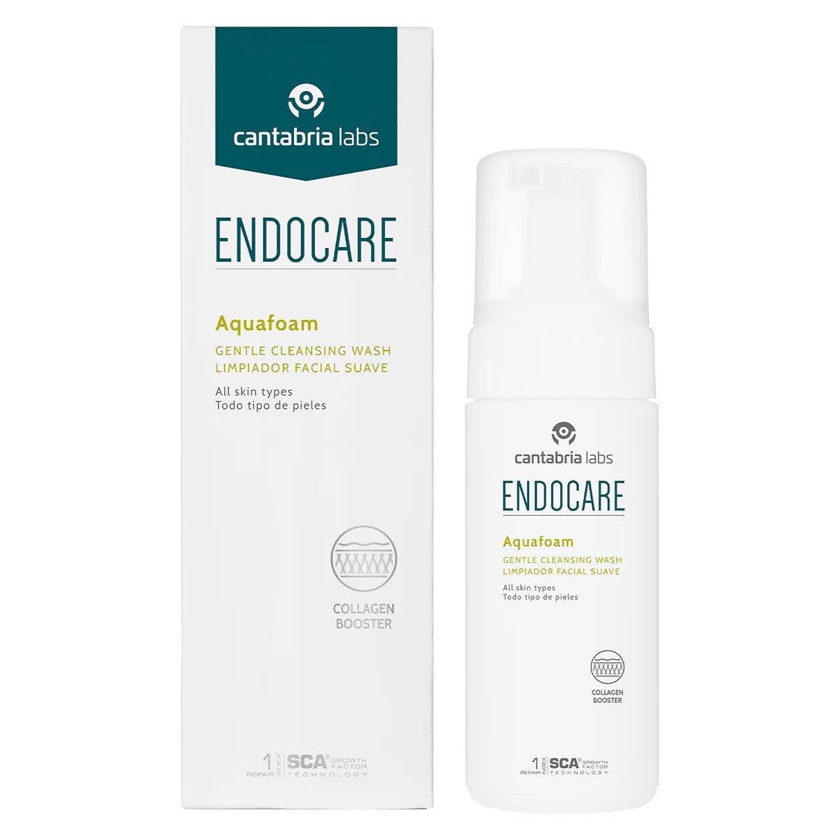 Limpiador Facial Endocare Aquafoam 125ml 