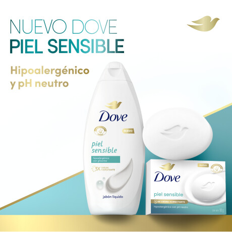 Jabón Líquido Dove Gel de Ducha Piel Sensible 250ml Jabón Líquido Dove Gel de Ducha Piel Sensible 250ml