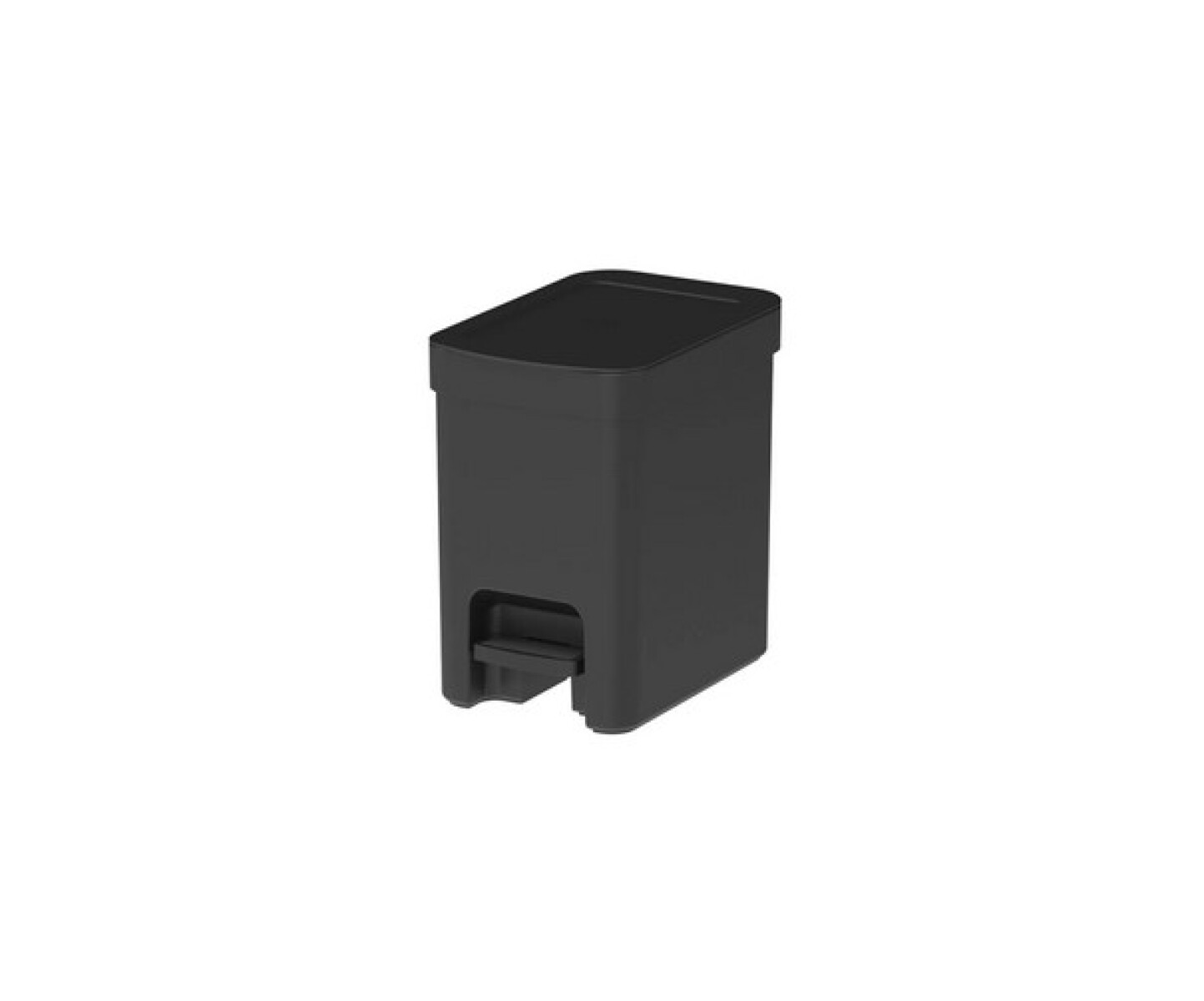 Papelera con pedal de 6 Lts - Negro 