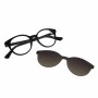 Lentes 2 En 1 Chilli Beans Redondo Gradiente/Negro