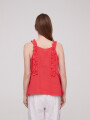 Musculosa Natasha Rojo Coral