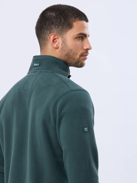 BUZO LEGACY 5538 1/2 BOTON BROCHE VERDE