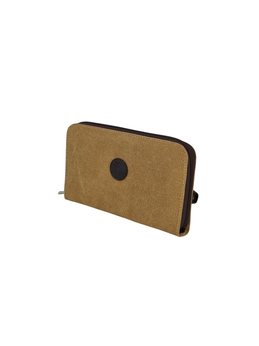 Monedero con tarjetero - Beige 