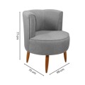POLTRONA SAVANA - BEIGE POLTRONA SAVANA - BEIGE