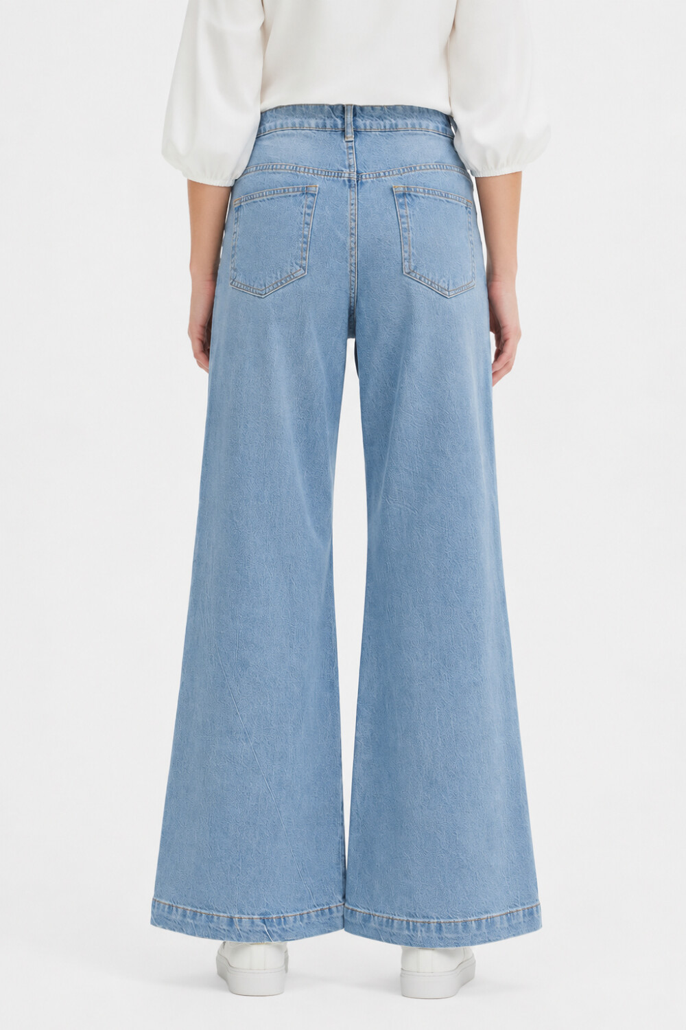 Pantalon Asima Celeste Claro