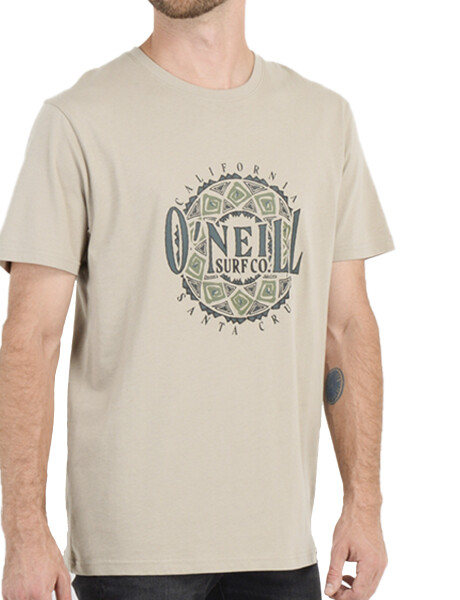 Remera O'Neill Pacific Ritual Beige