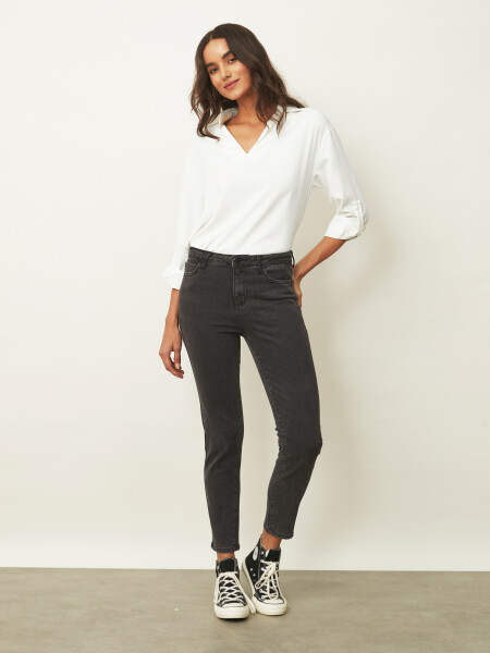 JEAN CADIZ SKINNY GRIS OSCURO