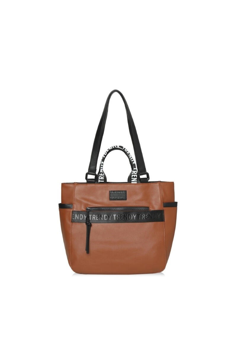 Cartera Trendy - Marrón 