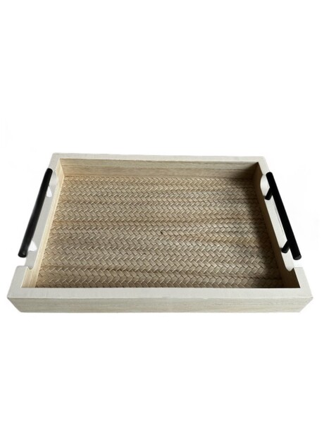 BANDEJA MDF CON ASA NEGRA 35x25x5CM BANDEJA MDF CON ASA NEGRA 35x25x5CM