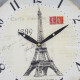 Reloj de pared mdf D28,8x3,5 cm EIFFEL