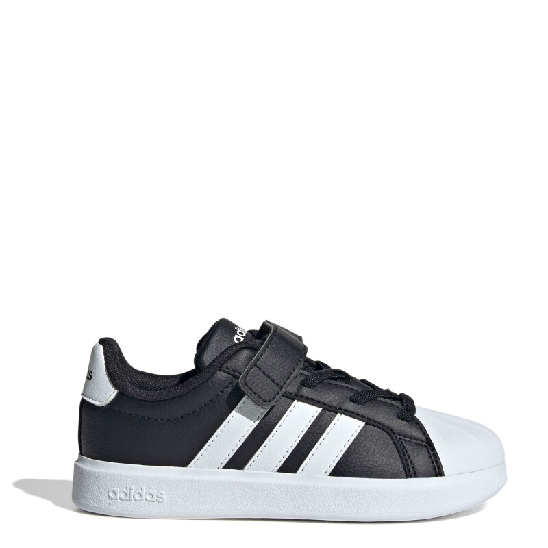 Championes de Niños Adidas Streettalk Velcro Negro - Blanco