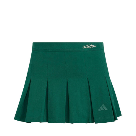 Pollera de Mujer Adidas Falda Con Malla Interior Seasonal Essentials Verde