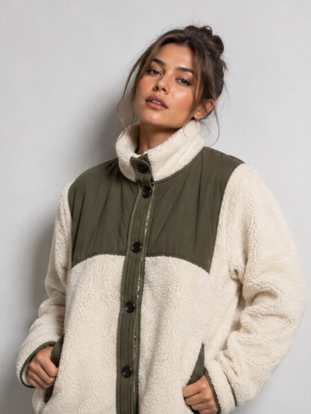 CAMPERA UNIFORM BRANDY CRUDO