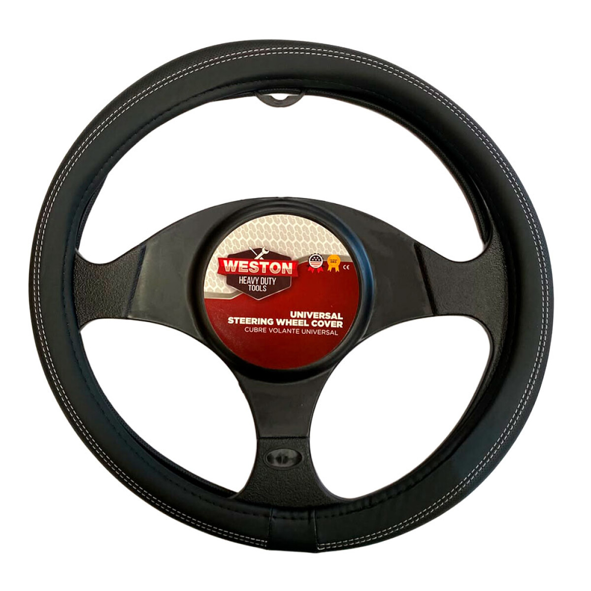 CUBRE VOLANTE - CUBREVOLANTE CON COSTURA GRIS WESTON 