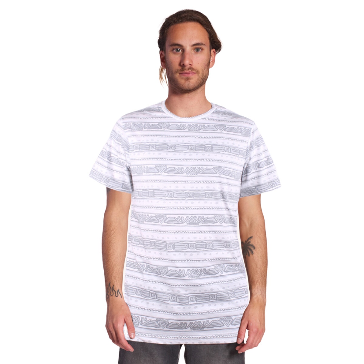 Remera Rip Curl Archive Lost Tracks - Blanco 