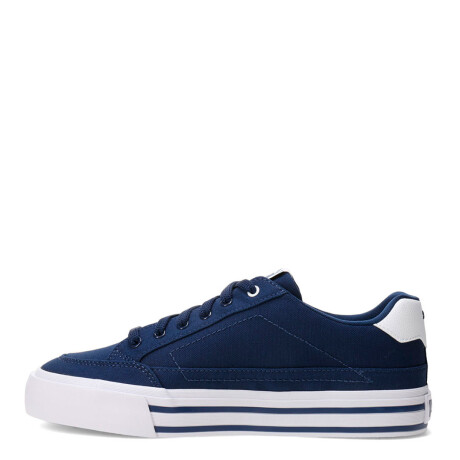 Championes de Hombre Puma Court Classic Vulc Azul - Blanco