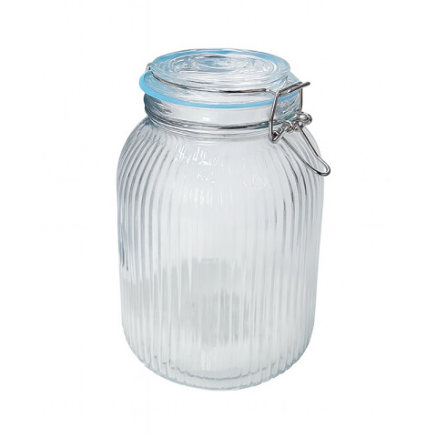 Frasco contenedor hermético de vidrio 1600ml Frasco Contenedor Hermético De Vidrio 1600ml
