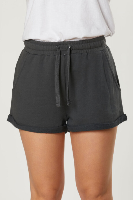 SHORT FELPA BUFFY RUSTY Gris Oscuro