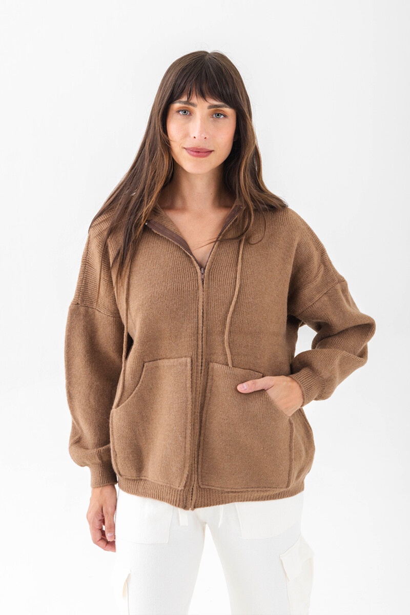 Cardigan Roma - Marrón 