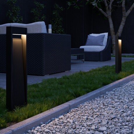 Caminero poste led de jardín diseño moderno 60 cm 13W Caminero poste led de jardín diseño moderno 60 cm 13W