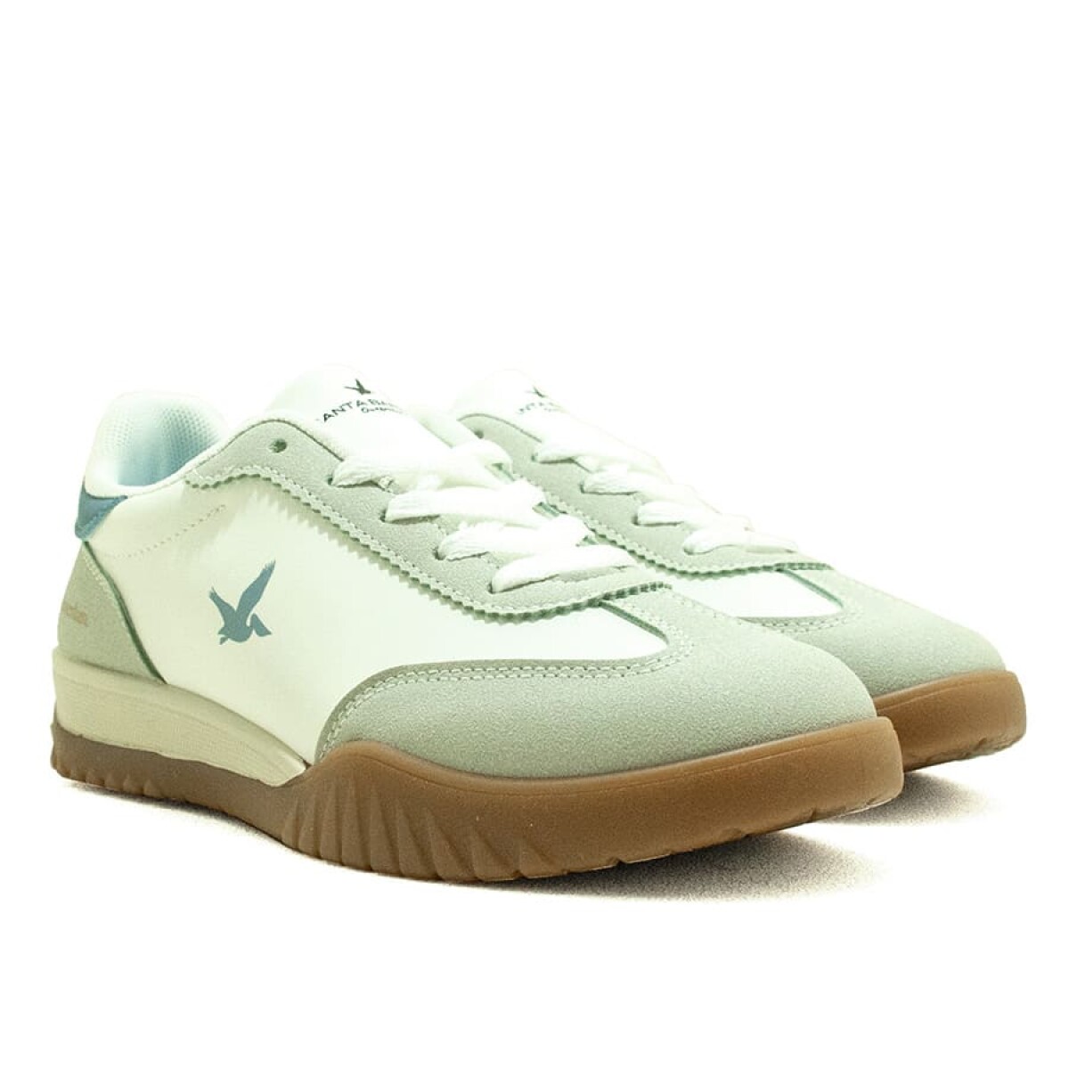 Championes Santa Barbara Loop W de Mujer - LOOP-W - Blanco-gris 