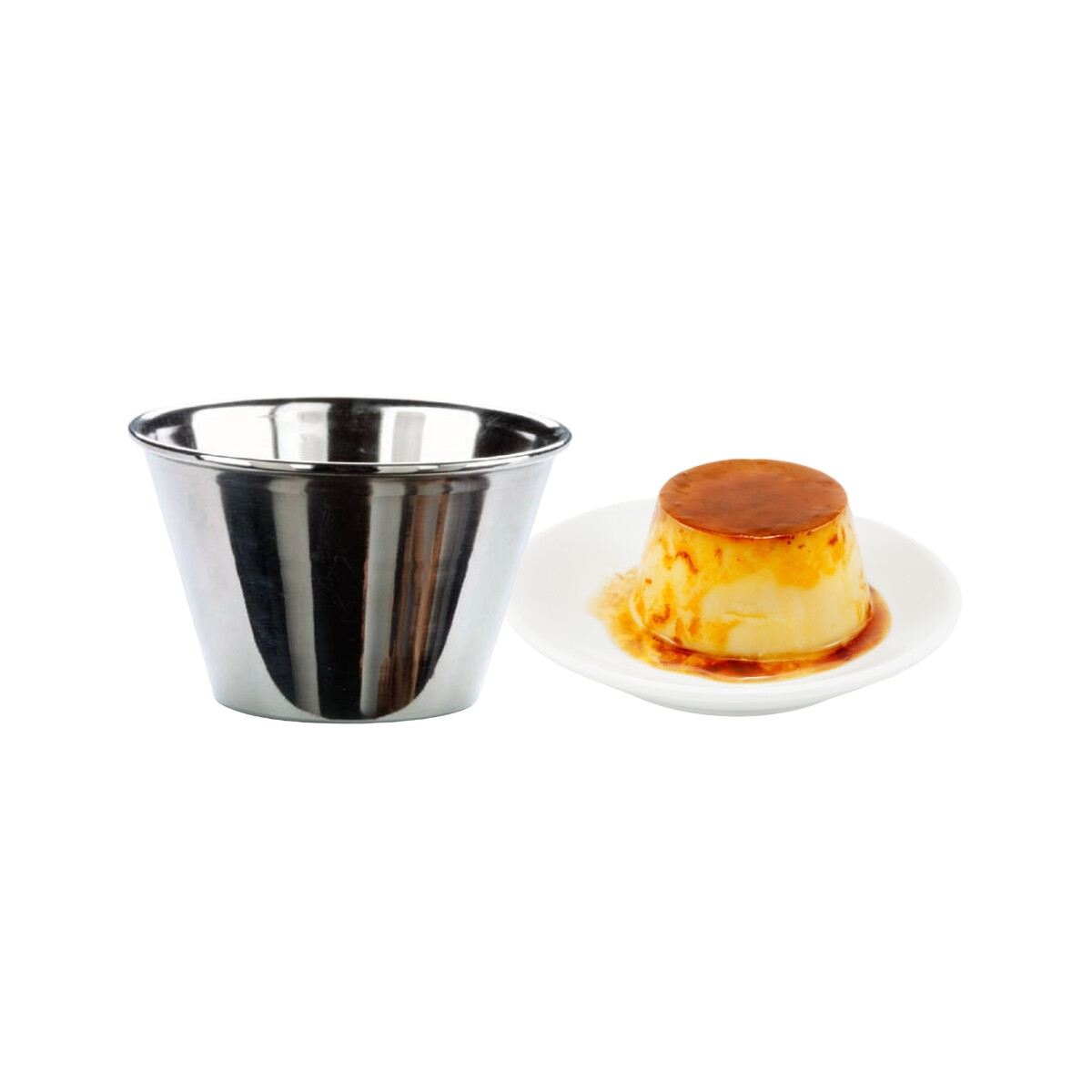 Molde Flanero de Acero Inoxidable 7 cm 