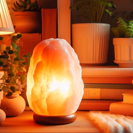 LAMPARA DE SAL HIMALAYA Lámpara de Sal del Himalaya Medium Dimerizable