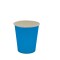 Vaso Liso Descartable de Carton x10Und Celeste