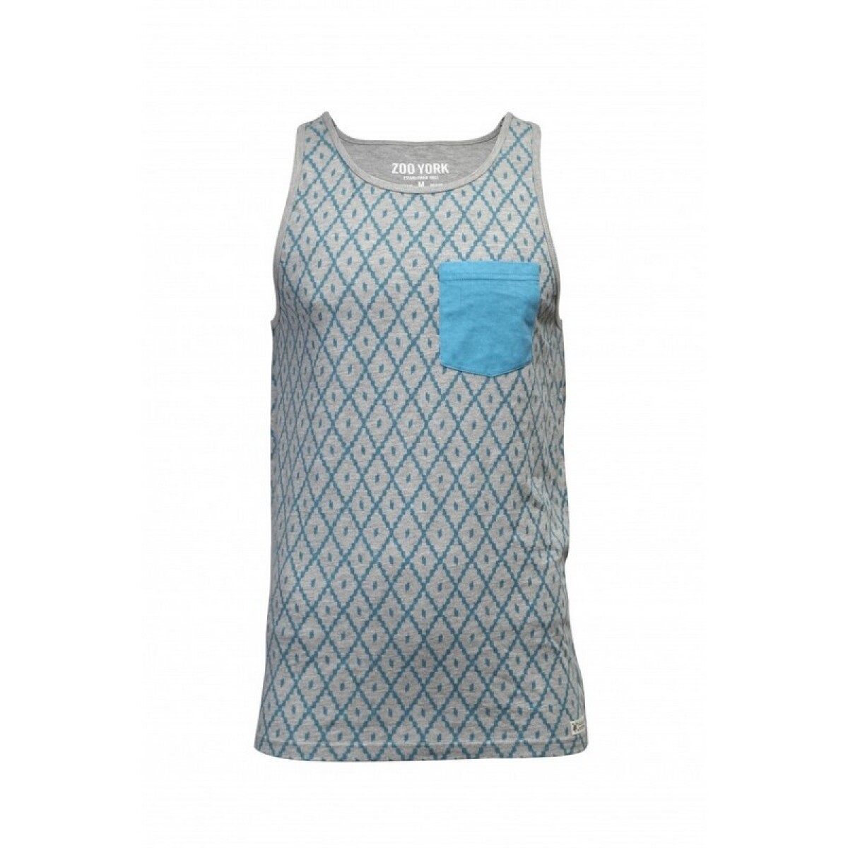 Musculosa Zoo York Full Print - Gris 