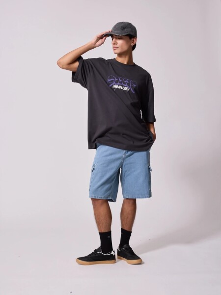 T-SHIRT DIXIE MITON GRIS TOPO