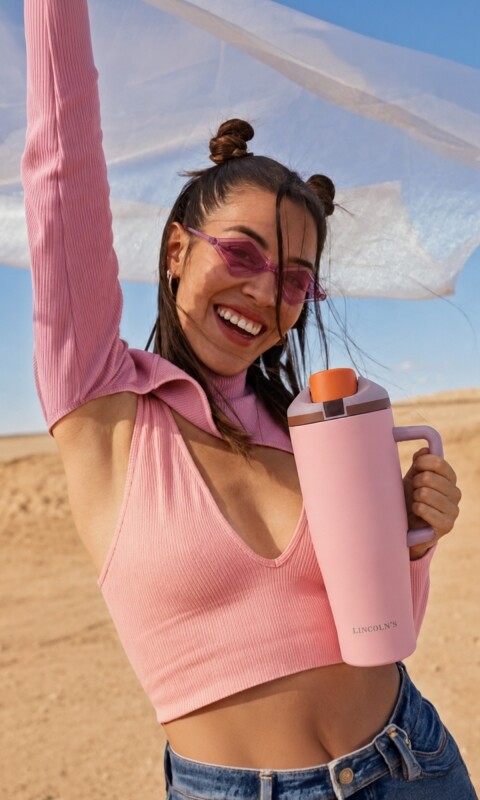 BOTELLA URBANSIP ROSA