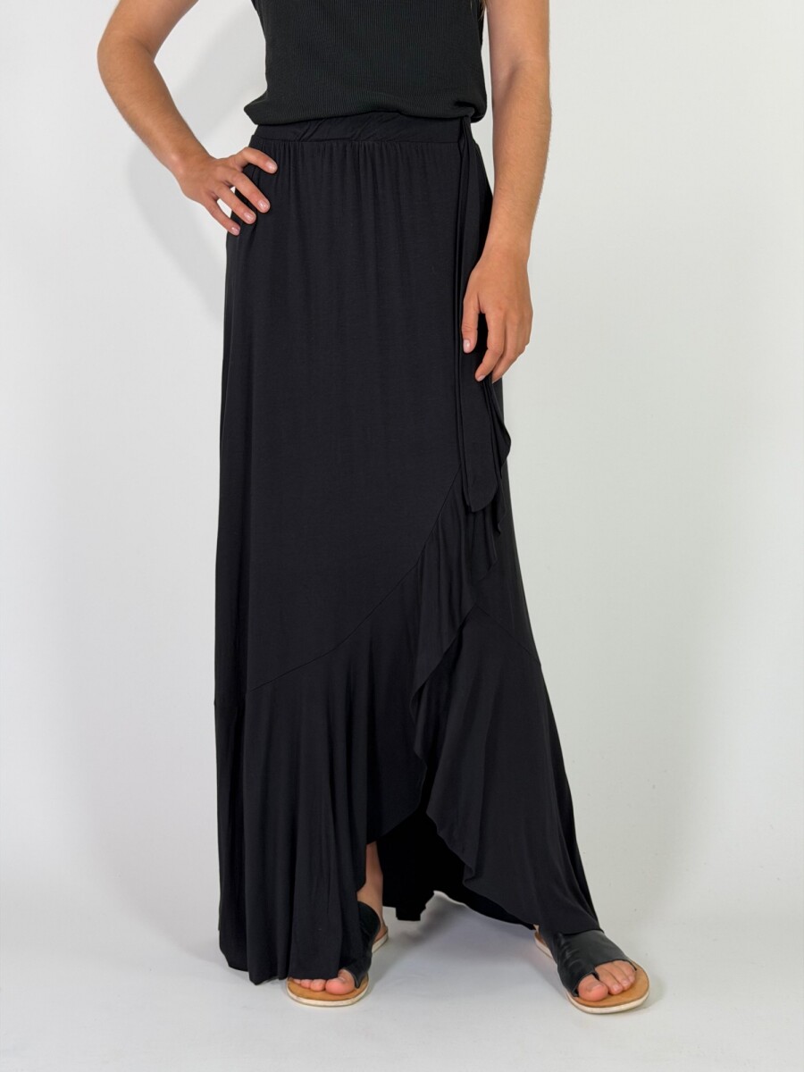 POLLERA SAVONA - NEGRO 