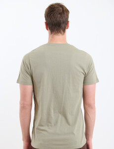 520658 T-SHIRT HARRINGTON LABEL Verde