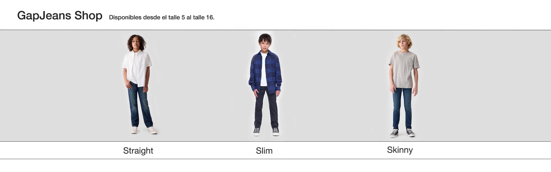 Jeans para niños