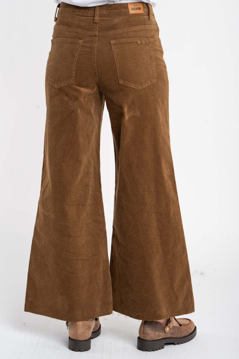 Jean Flared Wide Leg Chocolate