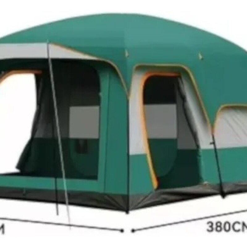 Carpa Estructural Reforzada 4-6 Personas Verde