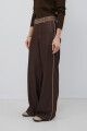 PANTALON GLEN MARRON