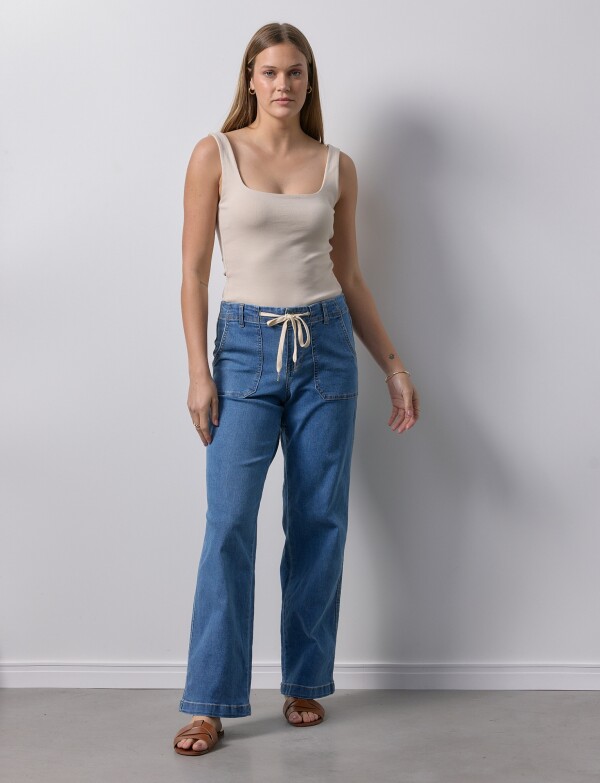 Jean Wide Leg Cordel JEAN
