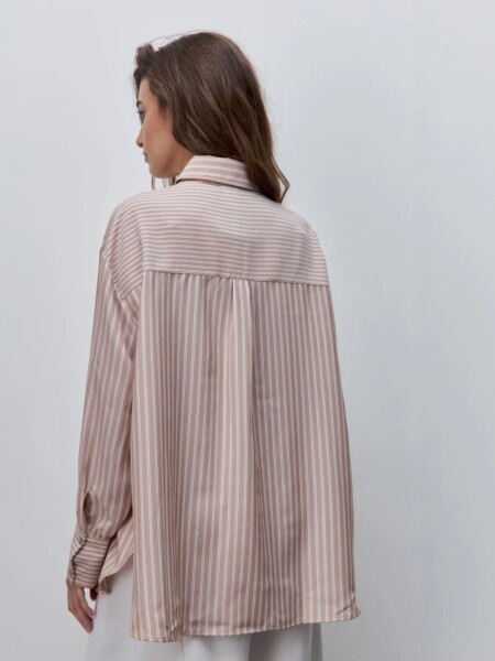 CAMISA D.CASSIN DANAE M.L BEIGE