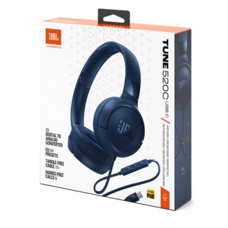 Manos Libres Tune 520C - Tipo C - Azul - JBLT520CBLUAM - JBL LILA