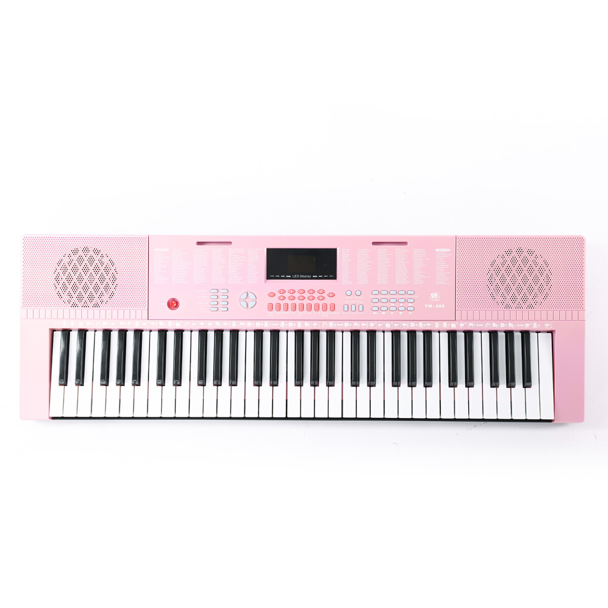 TECLADO ÓRGANO MUSICAL 61 TECLAS CON MICRÓFONO Y ATRIL DE PARTITURAS 