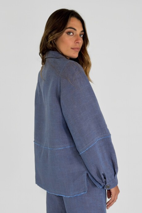 CHAQUETA RUFINA Azul