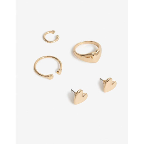 Bijou Set Metal Dorado