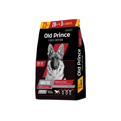 Old Prince Equilibrium Perro Adulto Med/Gde 20+3 kg Old Prince Equilibrium Perro Adulto Med/Gde 20+3 kg