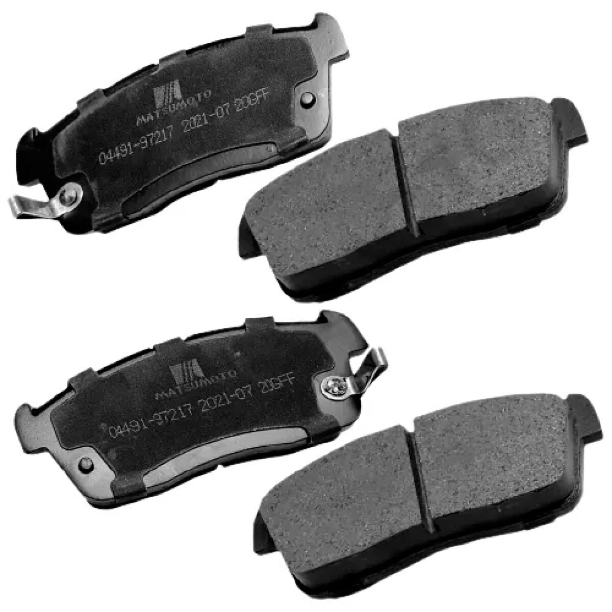 PASTILLAS DE FRENO SUZUKI SUPER CARRY 99/ DAIHATSU CUORE 03/ CELERIO 4554.0 - 