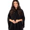 CHERRY PONCHO BLACK
