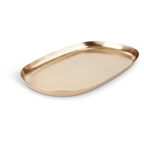 Bandeja decorativa NIELSEN A17xL30cm lat Dorado