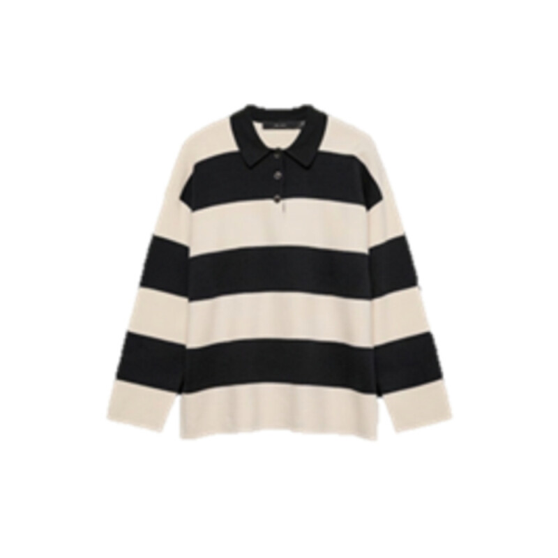 VMSABA POLONECK LS PULLOVER BIRCH