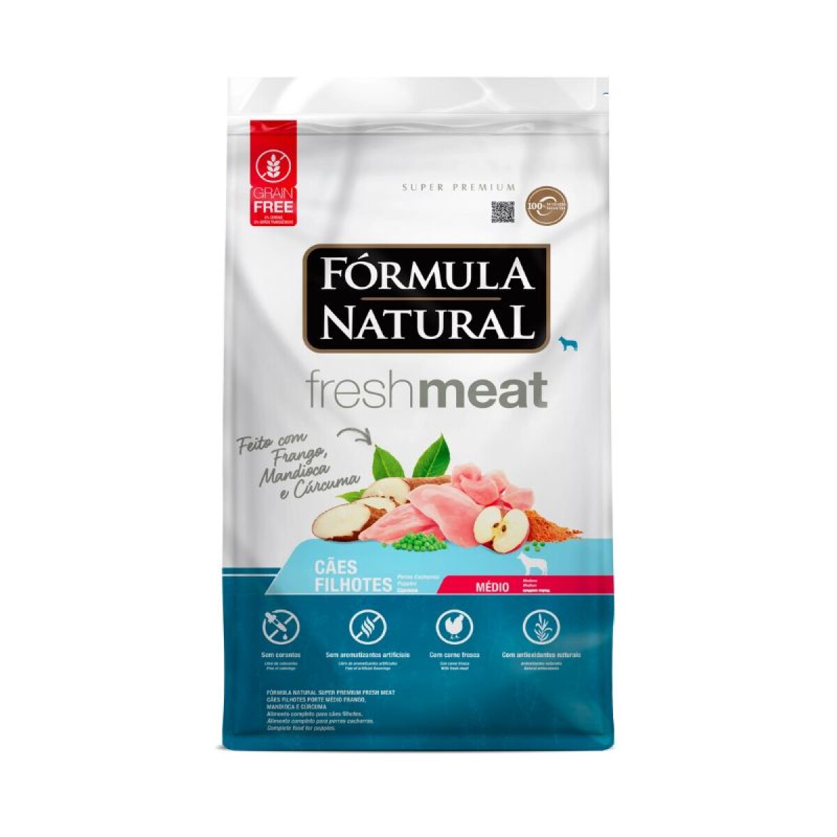FORMULA NATURAL FRESH MEAT CACHORROS RAZ. MEDIANA 12 KG - Formula Natural Fresh Meat Cachorros Raz. Mediana 12 Kg 