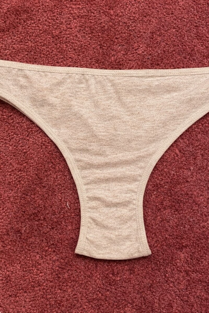 Vedetina Antonia Less Algodón Beige Melange